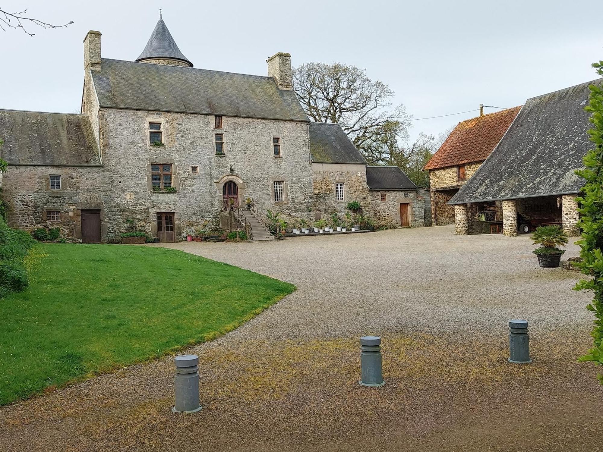 Manoir De La Foulerie Panzió Ancteville Kültér fotó