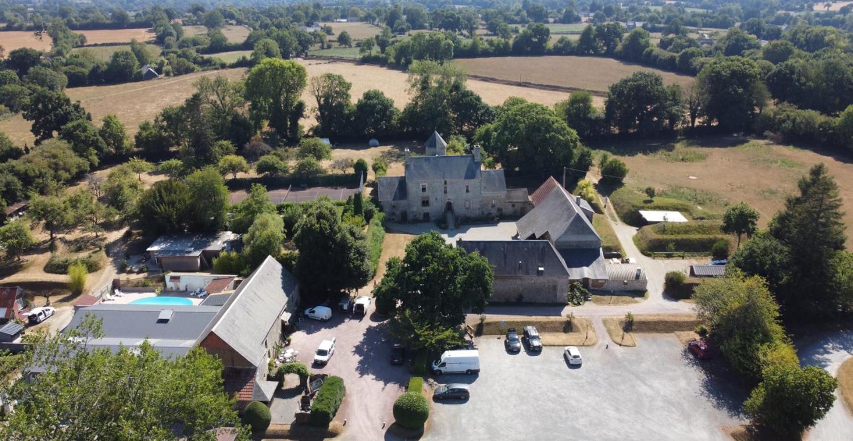 Manoir De La Foulerie Panzió Ancteville Kültér fotó