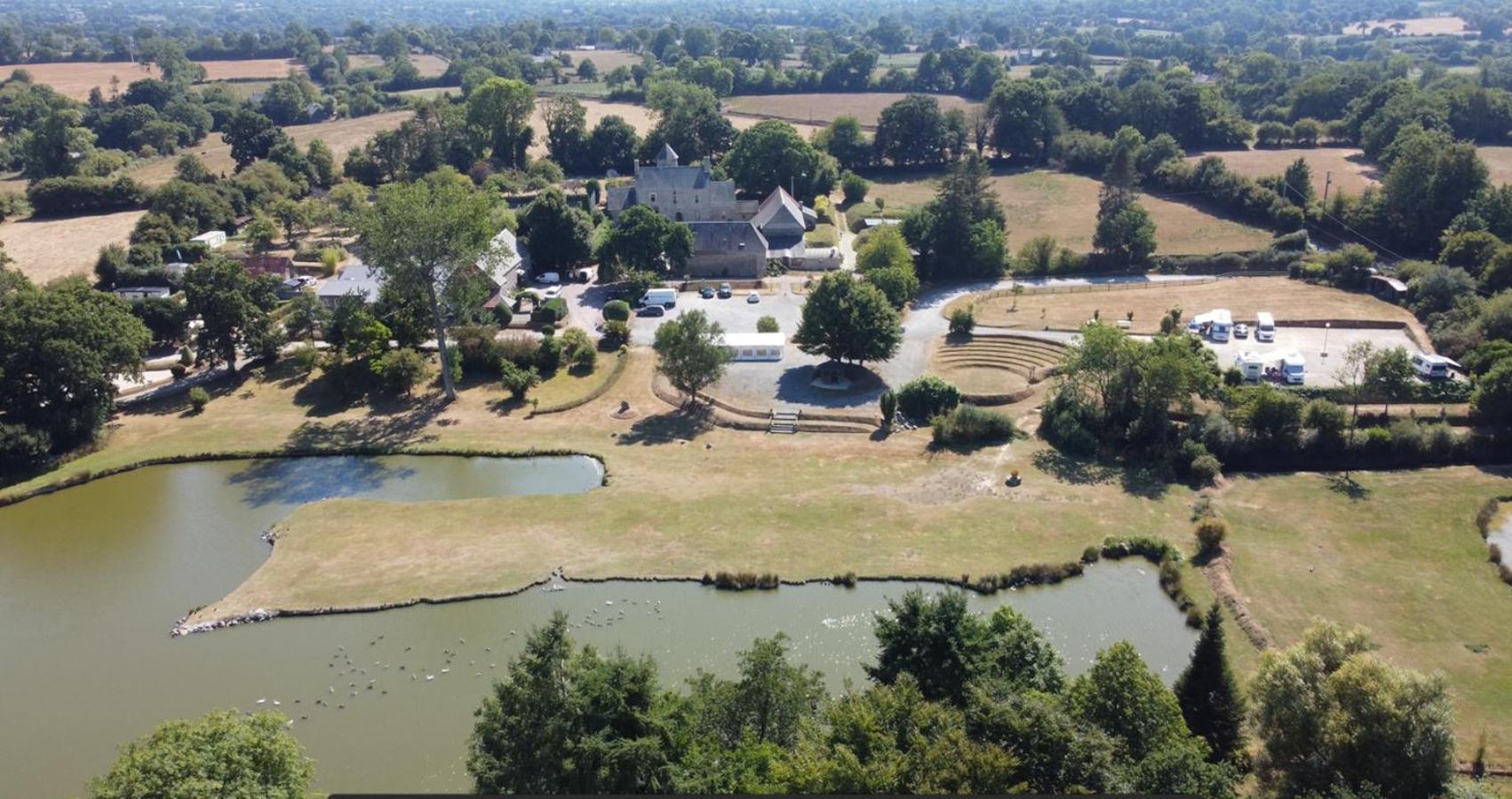 Manoir De La Foulerie Panzió Ancteville Kültér fotó