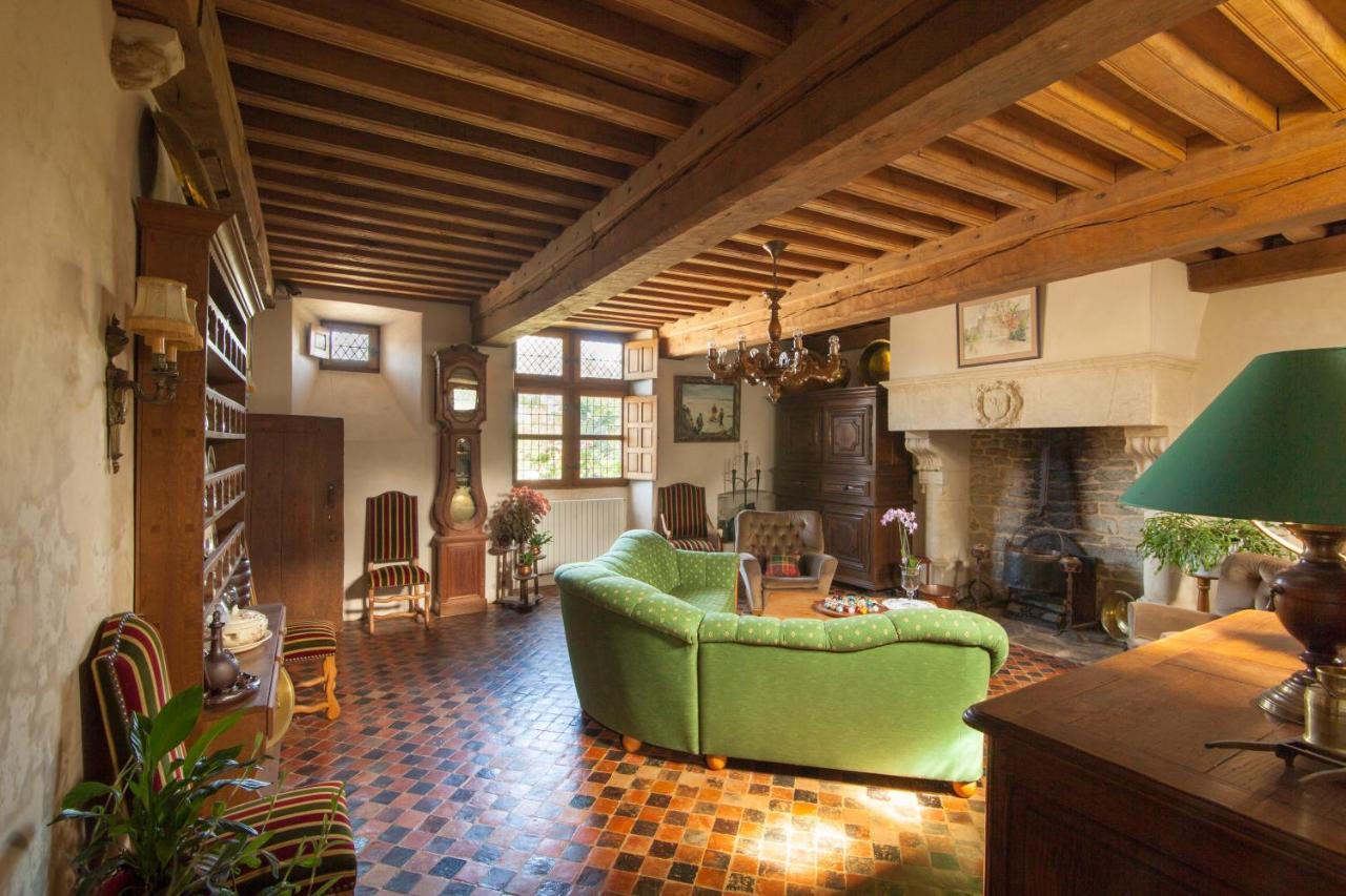 Manoir De La Foulerie Panzió Ancteville Kültér fotó